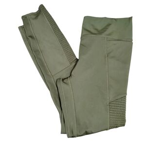 Fabletics Olive Green High-Waist Leggings